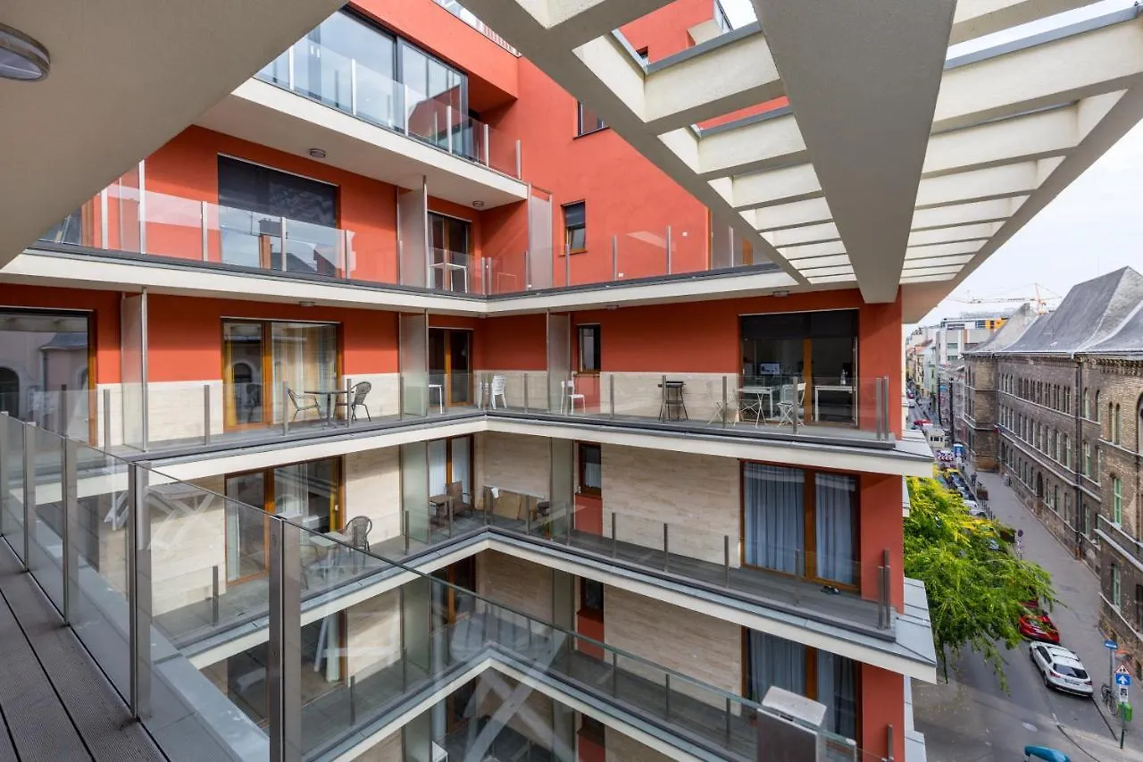 Budapest Downtown Residences - Ac,Elevator,Terrace